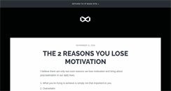Desktop Screenshot of blog.infinite-prosperity.com